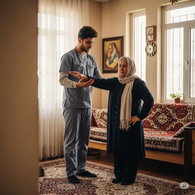 توانبخشی بعد از سکته مغزی در منزل | بازگشت به زندگی با مهرآوران درمان