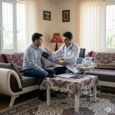 معاینه پزشکی کامل در منزل
