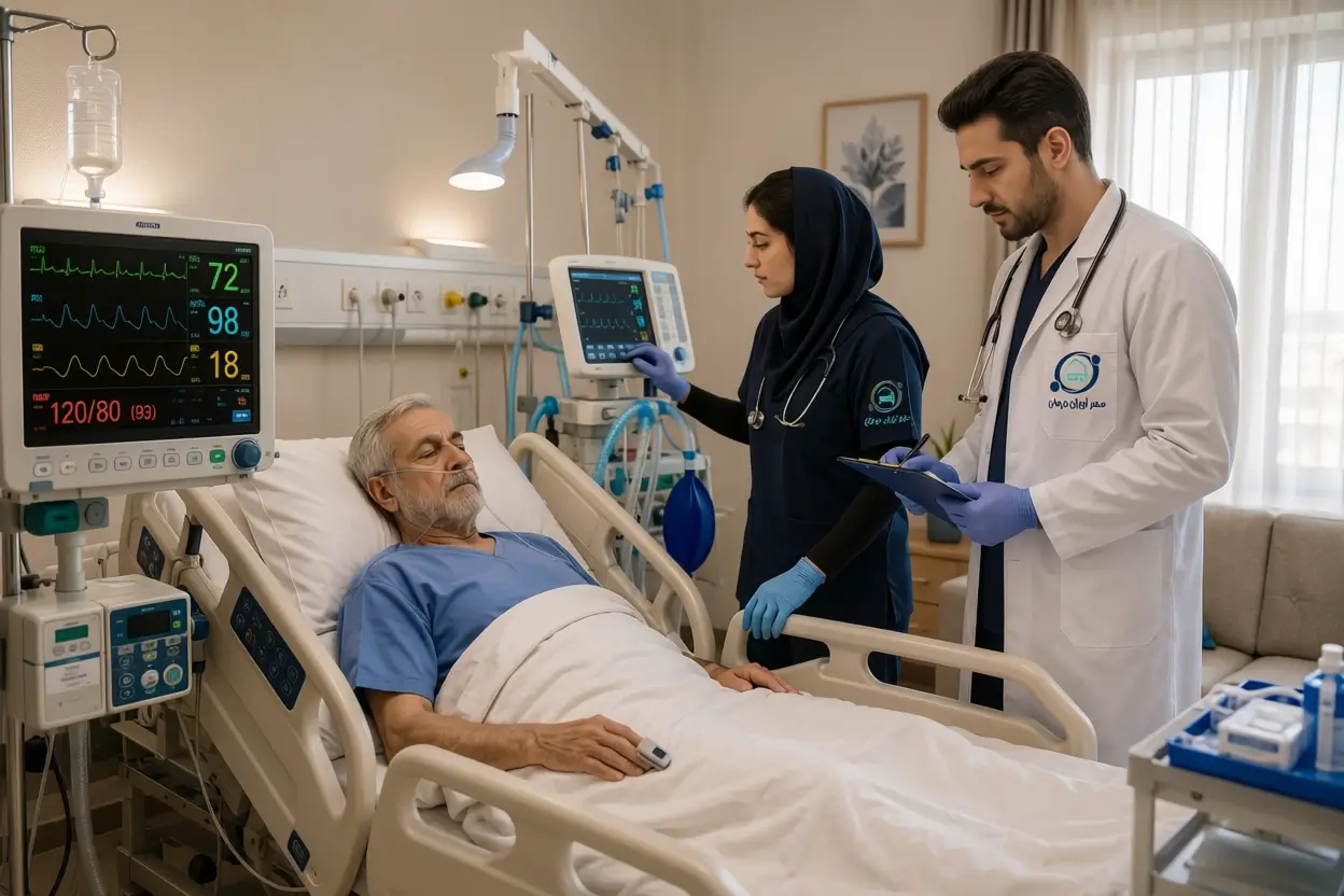 پرستار ICU در منزل تهران - اعزام پرستار متخصص ICU به منزل